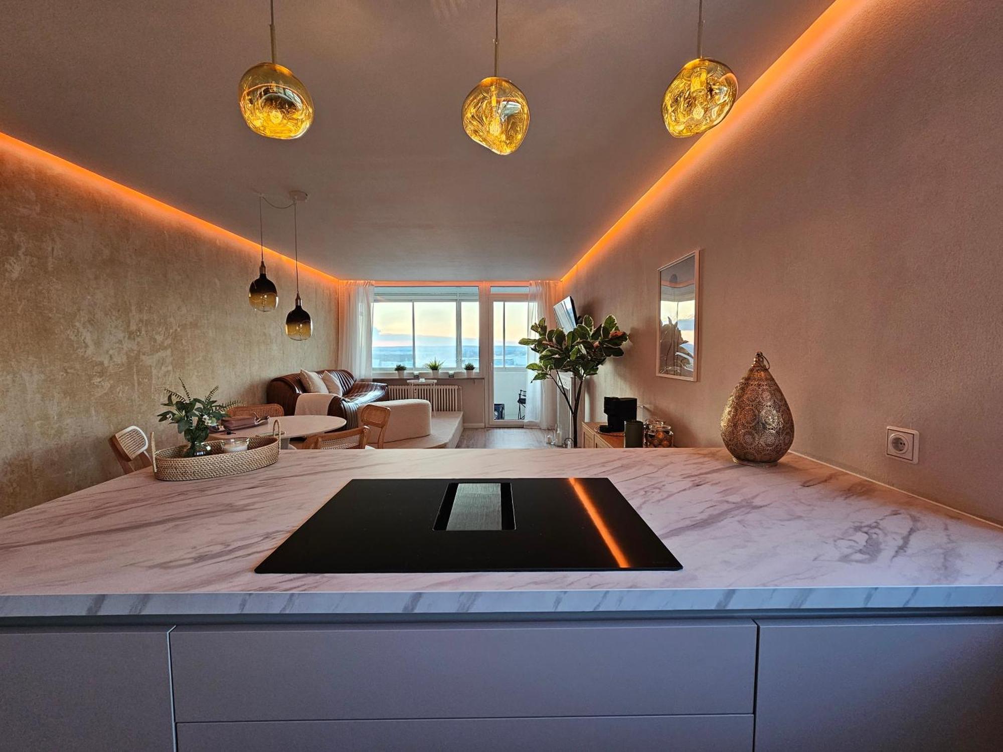 Stylische Sunset-wohnung
